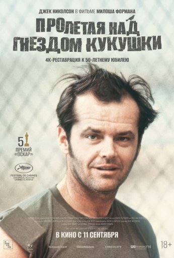 Пролетая над гнездом кукушки (1975) онлайн бесплатно